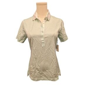 Women's Light Green Polo Shirt